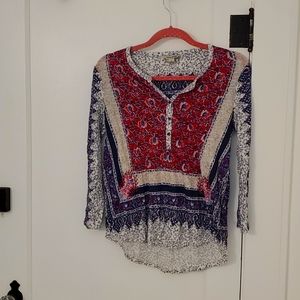 Lucky Brand Bohemian Shirt